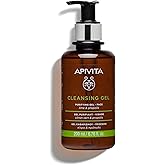 APIVITA Cleansing Gel | Purifying & Oil-Balancing Gel for Face with Lime & Propolis, 200 mL / 6.67 oz