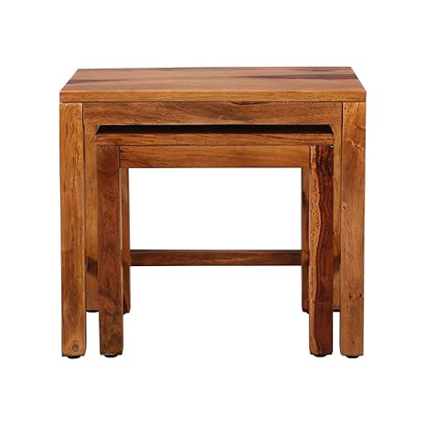 Kepler Solid Wood Nesting Tables Set of 2 by HOMETOWN