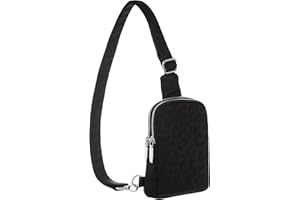 INICAT Small Crossbody Sling Bag Nylon Fanny Packs Fashion Sport Belt Bag Travel Shoulder Purses for Women
