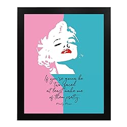 Make Sure One Face Is Pretty - Marilyn Monroe