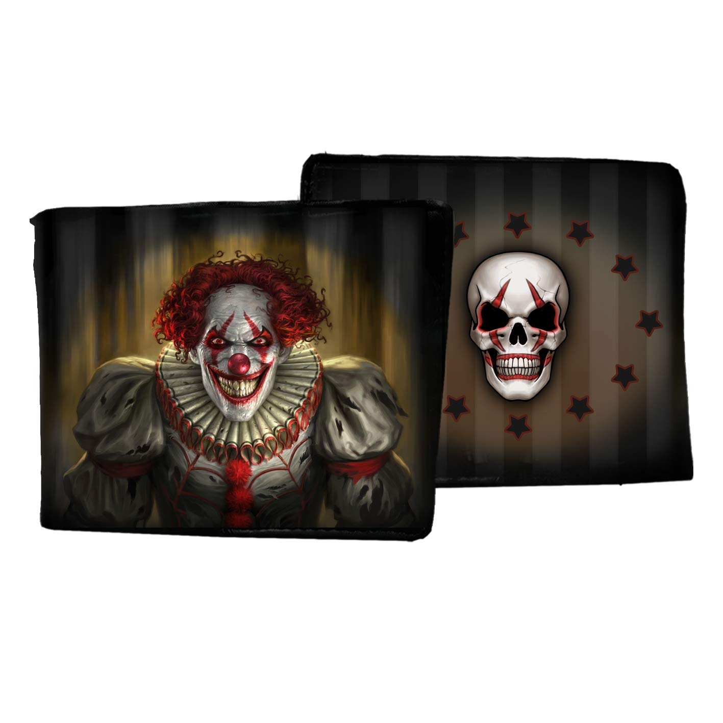 Nemesis Now Evil Clown James Ryman Wallet 10cm Red, PU