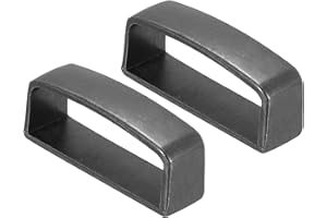 PATIKIL Belt Loop Keepers, Alloy Belt Strap Ring Men's Buckle for DIY Craft Belt Fixing