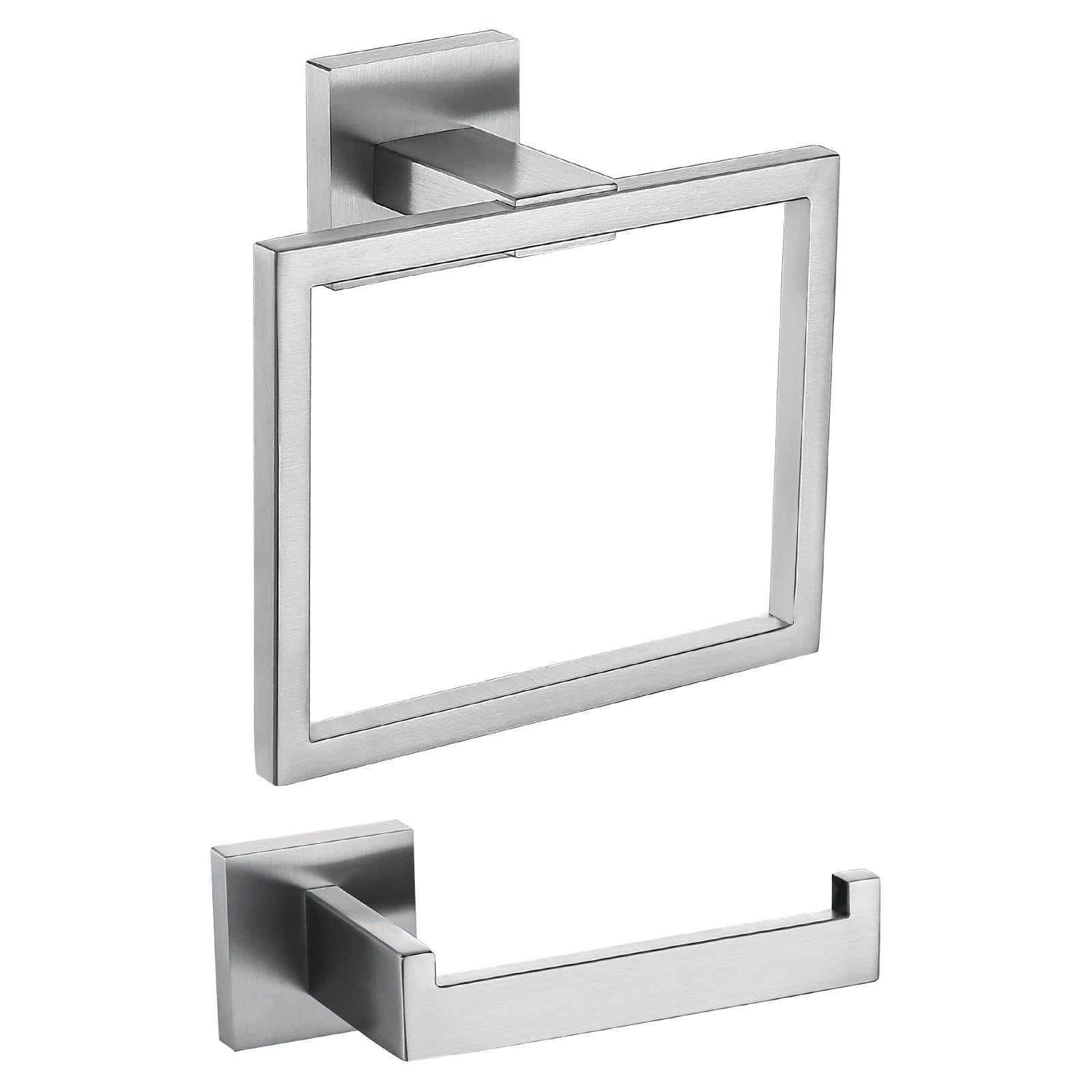 TURS Towel Ring Contemporary Style Stainless Steel 304 Brushed Towel Rails Hand Towel Holder Bathroom Accessories(Brushed Finish)