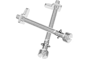 Hemobllo 2 Set Chainsaw Adjustment Screw Kit Compatible with Poulan 530016110 530015826 530069611, Chain