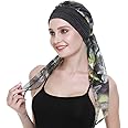 Chemo Headwear Turbans for Women Long Hair Head Scarf Headwraps Cancer Hats