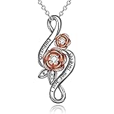 Grandma Necklace 925 Sterling Silver Jewelry Mothers Day Gifts for Grandma from Granddaughter Grandma I love You Forever Necklace for Women Birthday Gifts for Grandma