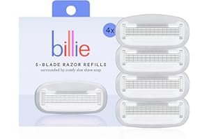 Billie Women’s Razor Refill Blades – 4 Count (Pack of 1)