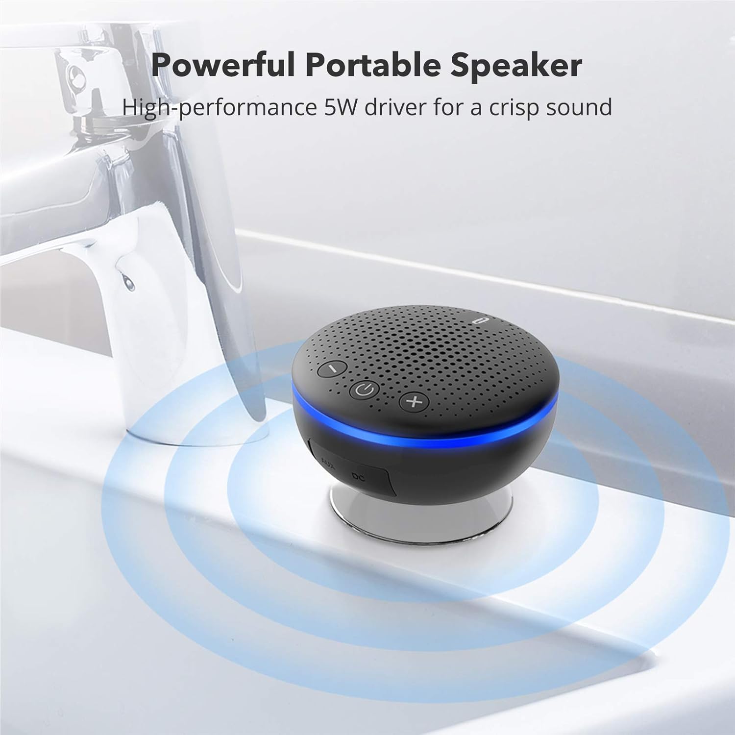 taotronics bluetooth shower speaker