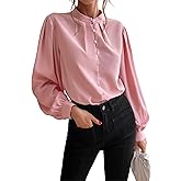 Button Down Shirts for Women, Womens Fall Tops, Business Casual Tops for Women
