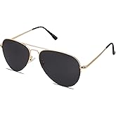 SOJOS Men's Women's Aviator Sunglasses, Classic Semi Metal Frame INSPIRATION SJ1106