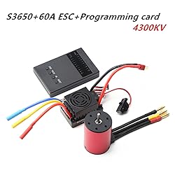 GoolRC 3650 4300KV Brushless Motor with 60A
