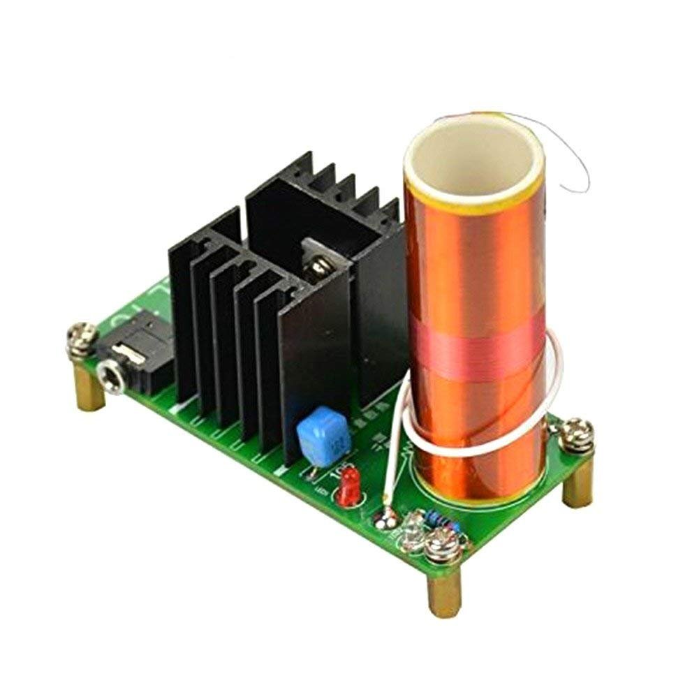 DollaTek DC 15-24V 15W Mini Music Tesla Coil Plasma Speaker diy kits plasma loudspeaker Tesla Wireless Transmission Diy KITS