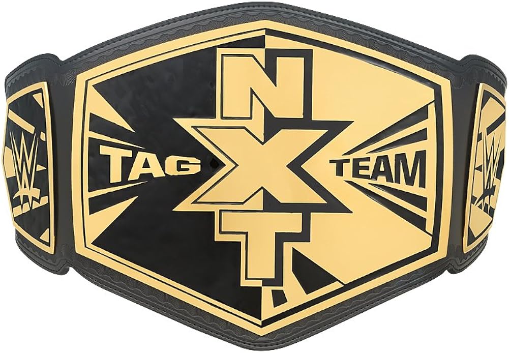 NXT Tag Team Championship Replica Title Belt Amazon.co.uk Clothing