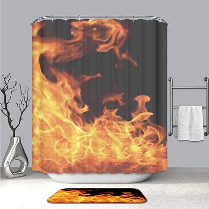 Amazon Com Beicici Custom Personalized Shower Curtain And Floor