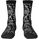 Tattoo Old School Crew Socks For Men'S & Women'S Wicking Socks Creative Elastic Sports Sock