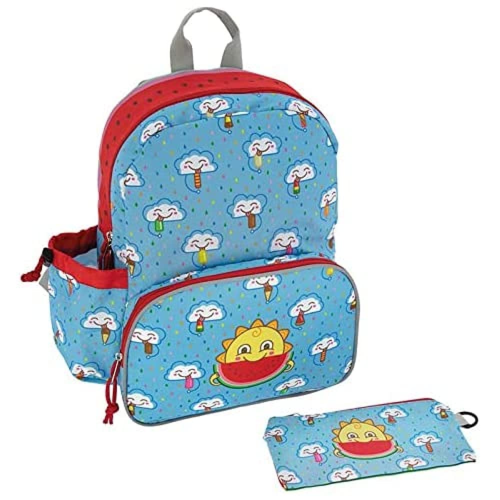 Laken Unisex LJ-Freskito Backpack, Multi-Colour, Multicoloured, L