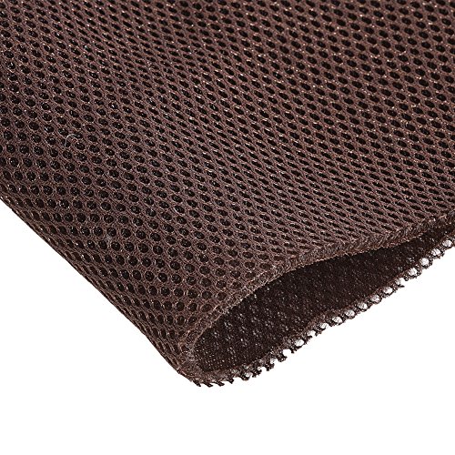 Richer-R Speaker Grill Cloth, 1.4m x 0.5m Fabric Dustproof Protective Cloth Cover Stereo Audio Speaker Mesh Grill Cloth Black/Brown/Gray(Brown) - Thumbnail 4