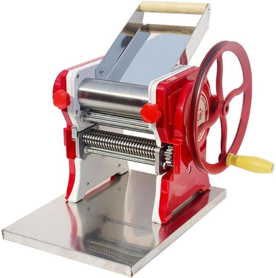 Pasta Maker Machine Multifunction Pasta Machine Cutters Noodles Maker Manual Noodle Maker Adjustable Thickness Settings Perfect For Spaghetti Fettuccini Lasagna for Fettuccine Spaghetti Lasagne