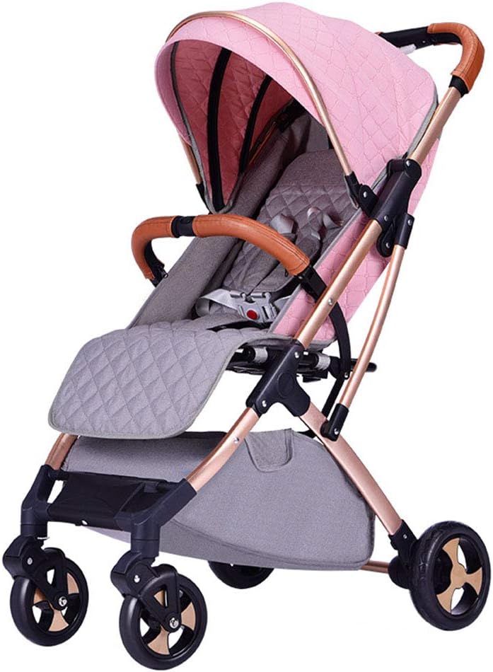 PRG Lightweight Stroller for Toddlers from Birth to 25kg Stroller Baby, Recline Buggy,Travel Buggy,with One Hand Fold, for Airplane Pushchair with Luggage Carry Handle When Folding