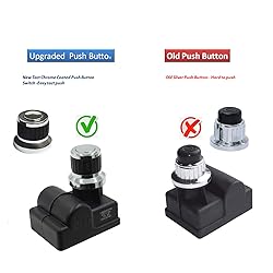 MCAMPAS Upgraded Silver Cap 4 Outlets AA Battery