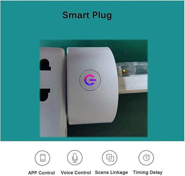 Actualizar Smart Plug 16A WiFi Socket Plug Works con Alexa Google Home Remote and Voice Control Outlets inalmbrico con funcin Temporizador no se requiere HUB 3 PACK Size US