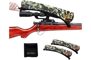 MIJITRIO Scope Cover Waterproof Neoprene Scope Covers Optics Lens Cover | 2pack Medium Fits 9″-11″ |L12″-14″ |XL15″-16″Length Scopes Spotting Optics Lens Cover