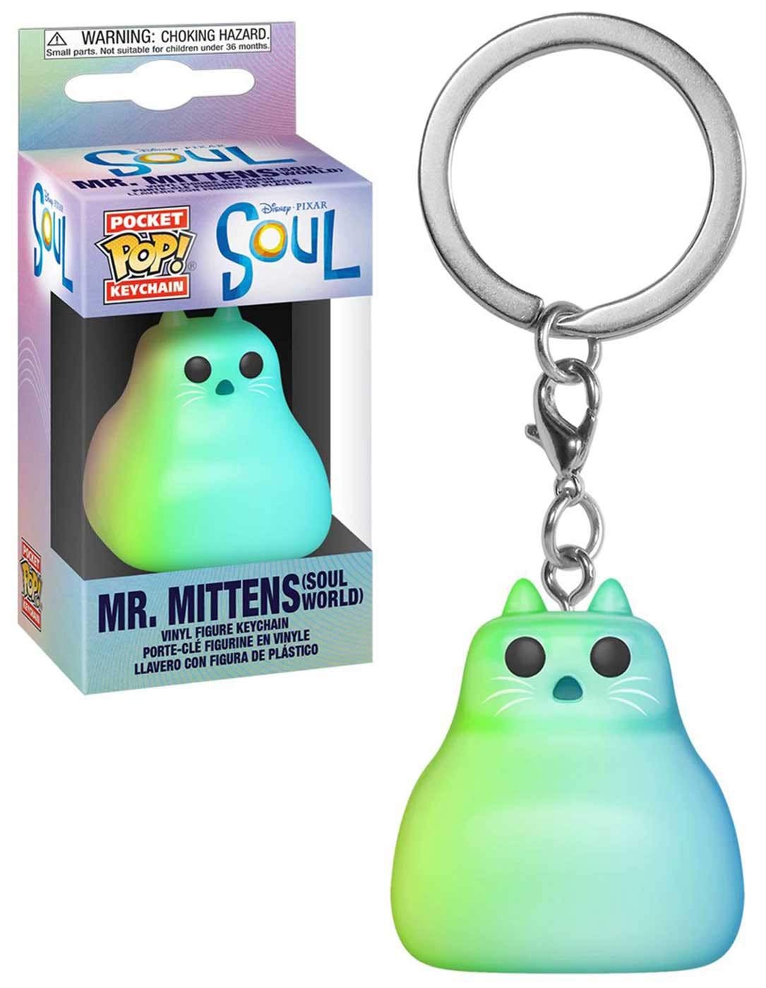 Funko Pop! Keychain: Soul Cat - Mr. Mittens - (Soul Cat World) Novelty Keyring - Collectable Mini Figure - Stocking Filler - Gift Idea - Official Merchandise - Movies Fans - Backpack Decor