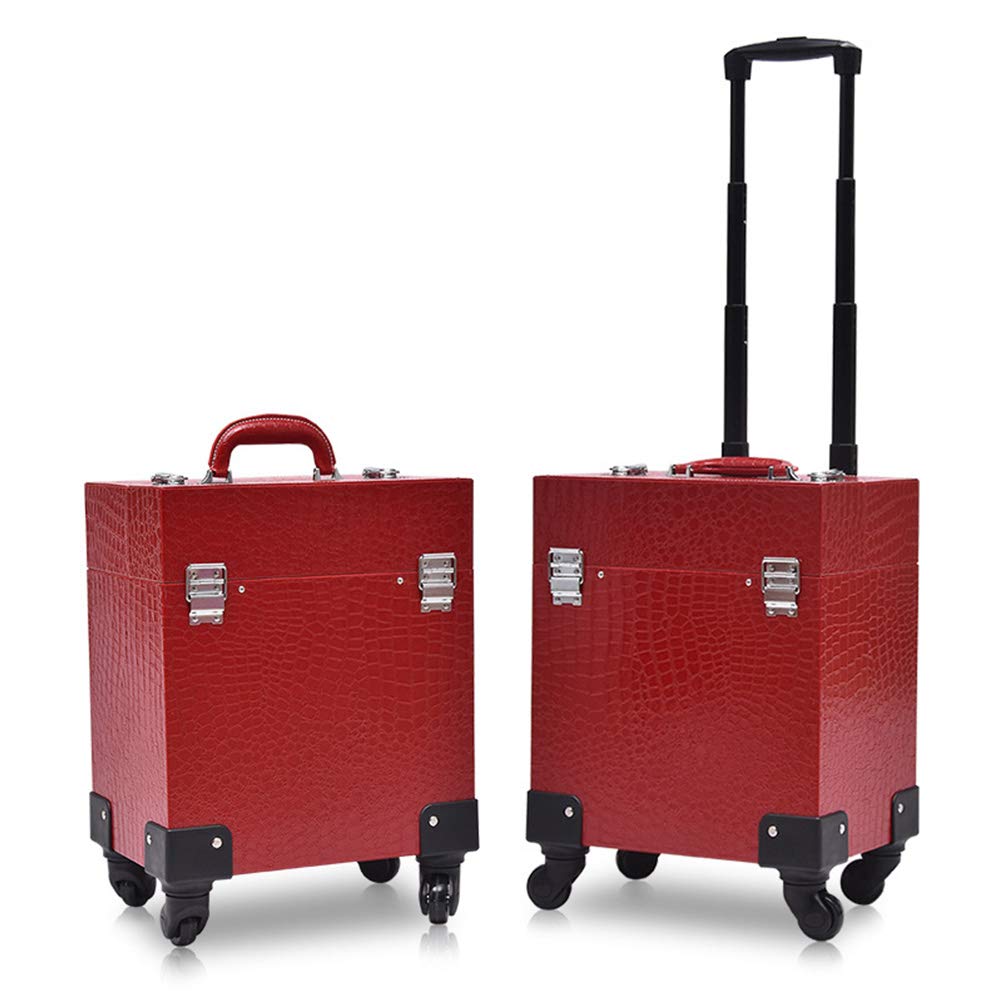 Amazon Com Xm Trolly Trolley Case Makeup Case Portable Makeup Train