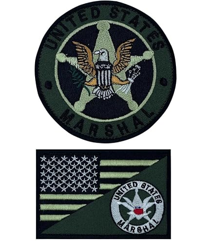 Amazon.com: Patch Force US Marshal Badge Embroidered Patch - 3.5 x