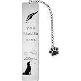 Dog Bookmark Book Marks for Reading Women Book Lovers Gifts Dog Lovers Gifts Dog Themed Gifts for Dog Mom Dad Dog Owner Gifts Bookworm Gifts Christmas Birthday Gifts Golden Retriever Lovers Gifts