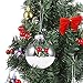 Auihiay 3.15 Inch Christmas Plastic Discs Ornaments, Clear Disc Balls Fillable for DIY Craft Projects, Valentines Day, Wedding, Birthday, Party, Home Decor (Pack of 6)