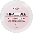 L'Oréal Paris Infallible Blur-Fection Loose Powder, Brightening Pink Setting Powder with Soft Matte Finish, Locks in Makeup f