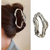 1 Pack Hair Claw Clips Metal Silver Cloud Shape Hair Clips Strong Hold Nonslip Hair Jaw Clips for Thin Thick Hair Stylish Hair Accessories for Women Girls Wedding Birthday Hair Decorations