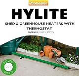 HYLITE Ecoheater Greenhouse Shed Tube Heater Thermostat Green 1000mm 120W view 2