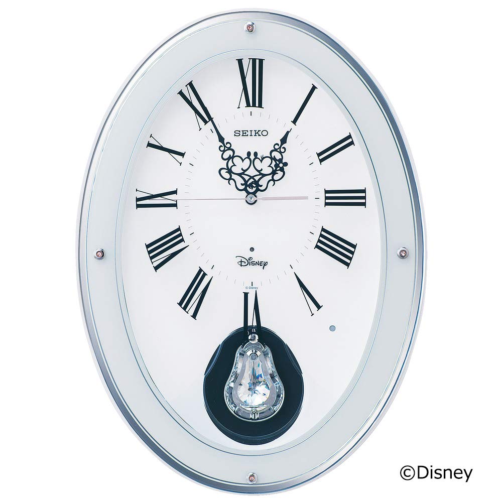 Mua セイコー クロック 掛け時計 ミッキーマウス 電波 アナログ 12曲メロディ 飾り振り子 大人ディズニー 木枠 白 Fs508w Seiko Tren Amazon Nhật Chinh Hang 21 Fado
