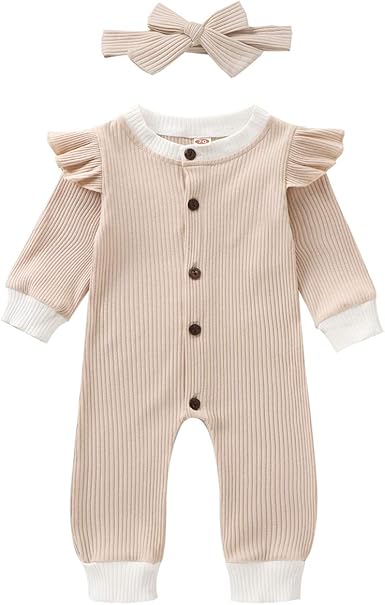 ruffle jumpsuit baby