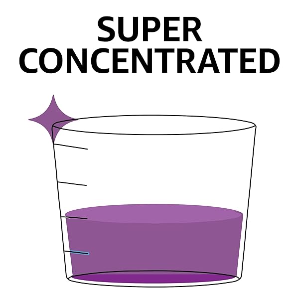 AMAZON BASICS CONCENTRATED LIQUID LAUNDRY DETERGENT, LAVENDER, 110 LOADS, 82.5 FL OZ (PREVIOUSLY SOLIMO)