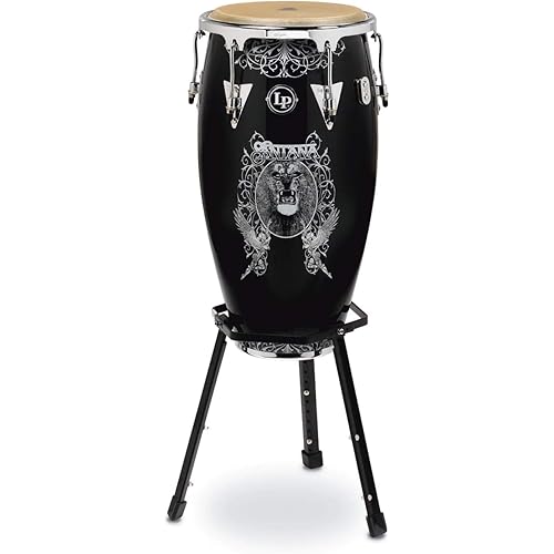 LP Aspire Santana Lion Tumbadora 12 in. Black