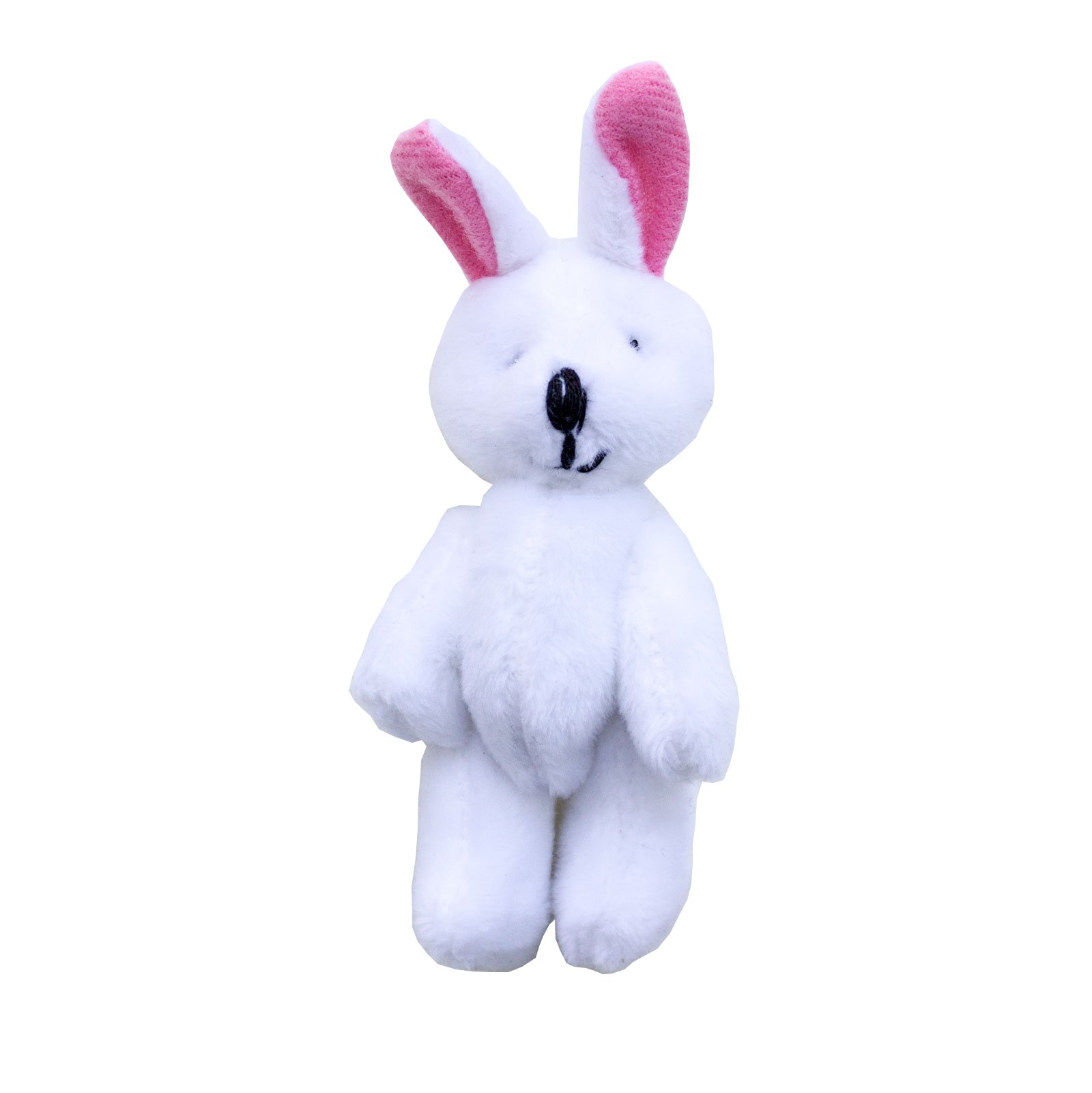 London Teddy Bears NEW Small White Rabbit X 1 - Cute Soft Cuddly - Gift Present Birthday Xmas