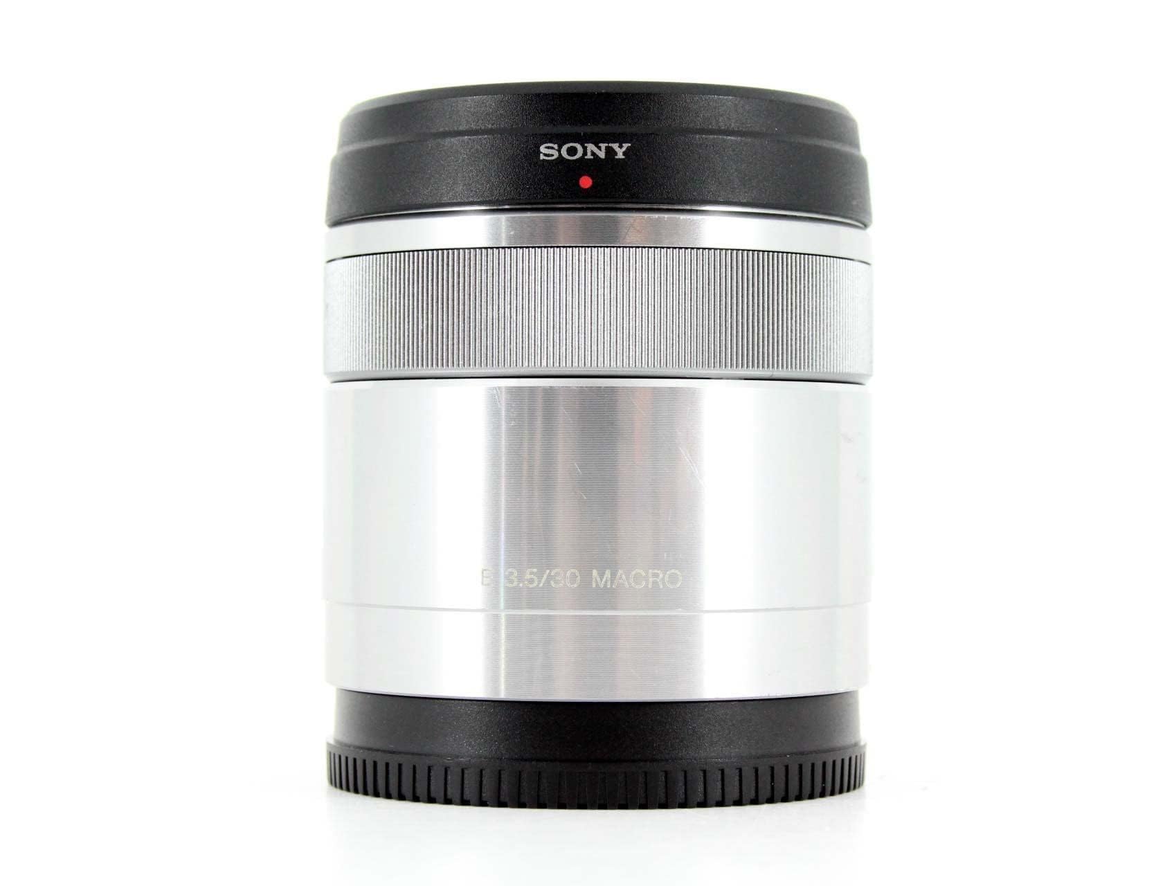 Sony SEL30M35 – 30mm F3.5 Makro-Festbrennweite (APS-C, E-Mount, kompakt & detailstark, ideal für Nahaufnahmen, kompatibel mit Sony ZV-E10, A6400 & A6700, silber)
