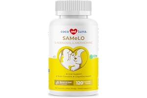 COCO AND LUNA Same for Dogs - 120 Chewable Tablets - S-Adenosyl-L-Methionine, Liver Supplement - Brain Health, Promotes Cognitive Support, Liver Support (Same Tablet)