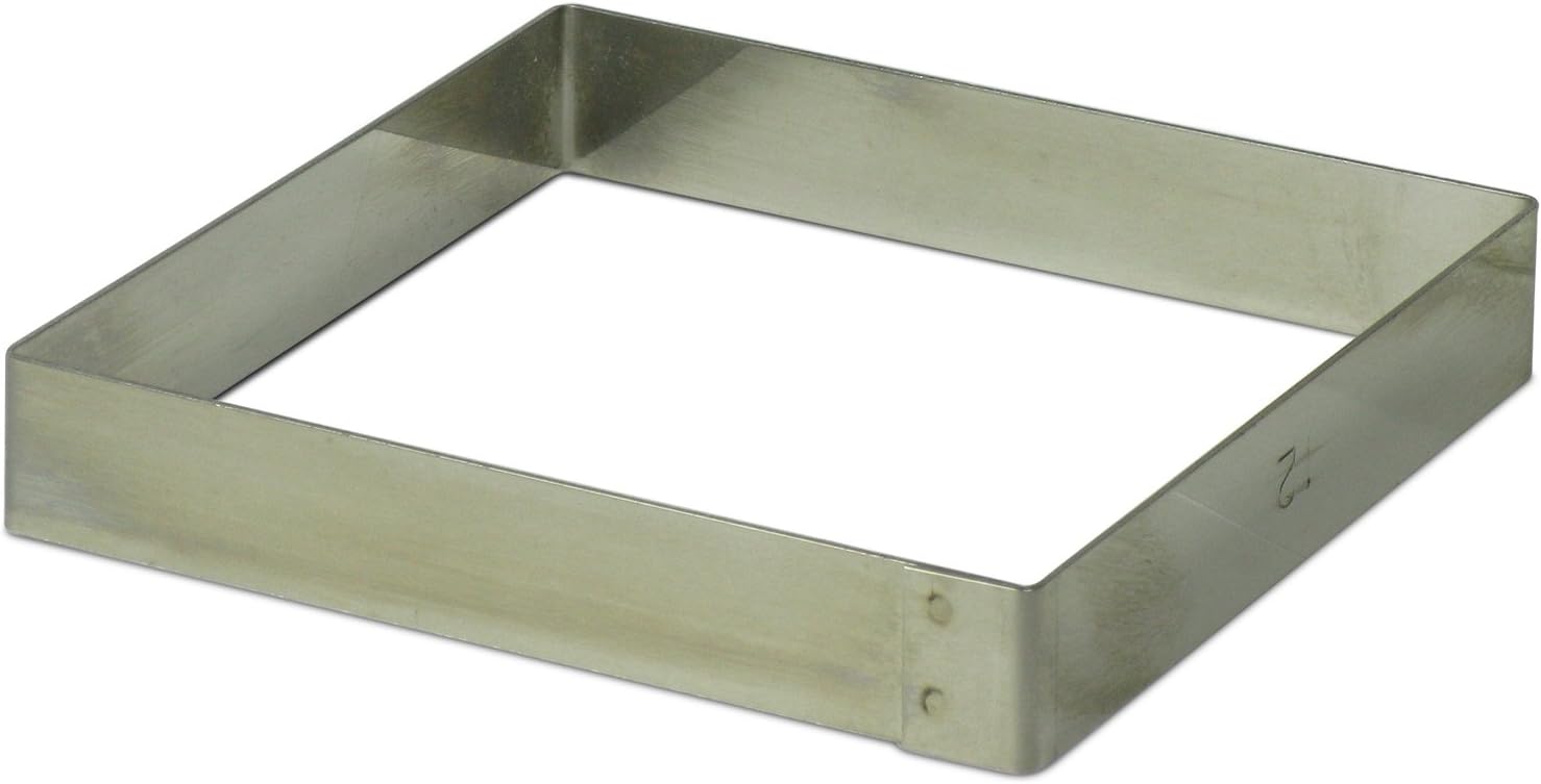 DeBuyer Square Ring Mold 16cm (6.5 inch x 3/4 inch)