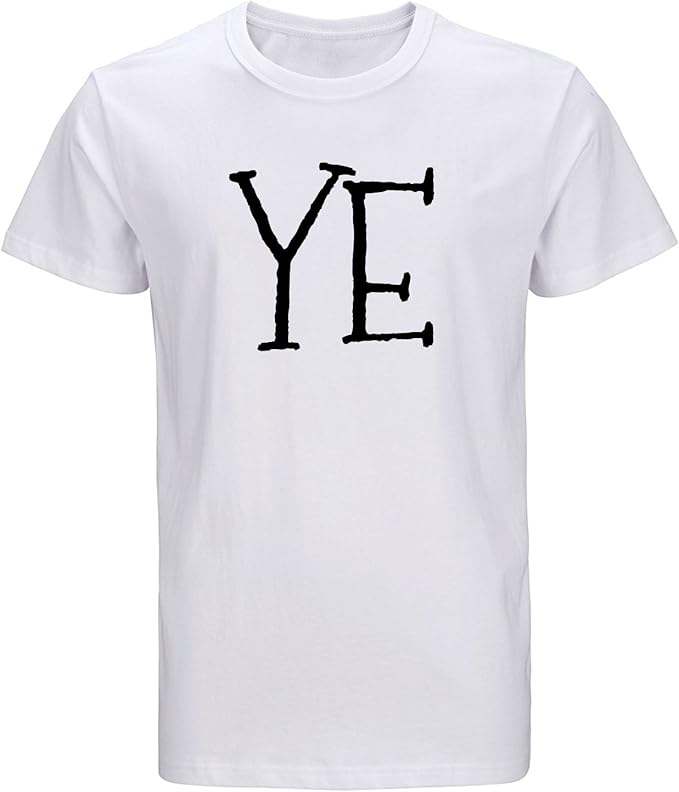 Amazon.com: Kanye West Ye New Album T-Shirt (White, 2XL): Clothing