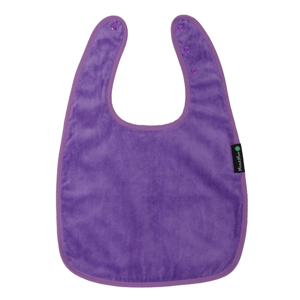 Mum 2 Mum Plus Adult/Special Needs Back Opening Feeding Apron in Purple
