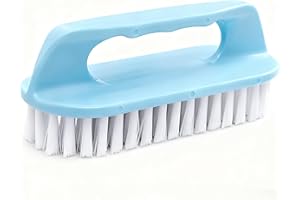 OWLTRON Ergonomic Back Scrubber for Shower-Kitchen Home Pet Cloth Brush - Blue-1 Pack