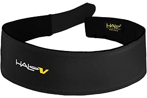 Halo Headband Halo V - Sweatband with Velcro Brand Adjustable Fastener