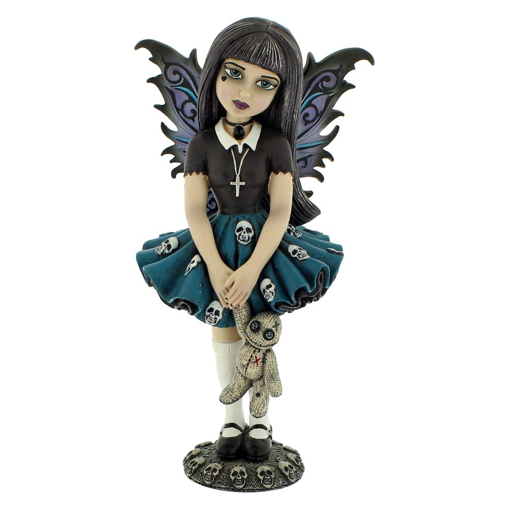 Nemesis Now Noire Fairy Figurine, Black, 14cm, Resin