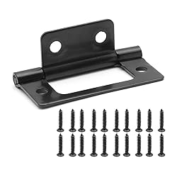 Litoexpe 6 Pcs Non-Mortise Door Hinges, 2 x 0.97