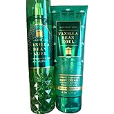 Bath & Body Works Fragrance Gift Sets (Vanilla Bean Noel Mist - Cream) Packaging Varies