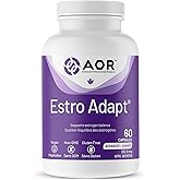 AOR Estro Adapt 60 Capsules 30-Day Supply - Hormonal Balance Supplement with DIM, Calcium D Glucarate & Choline, Support Live